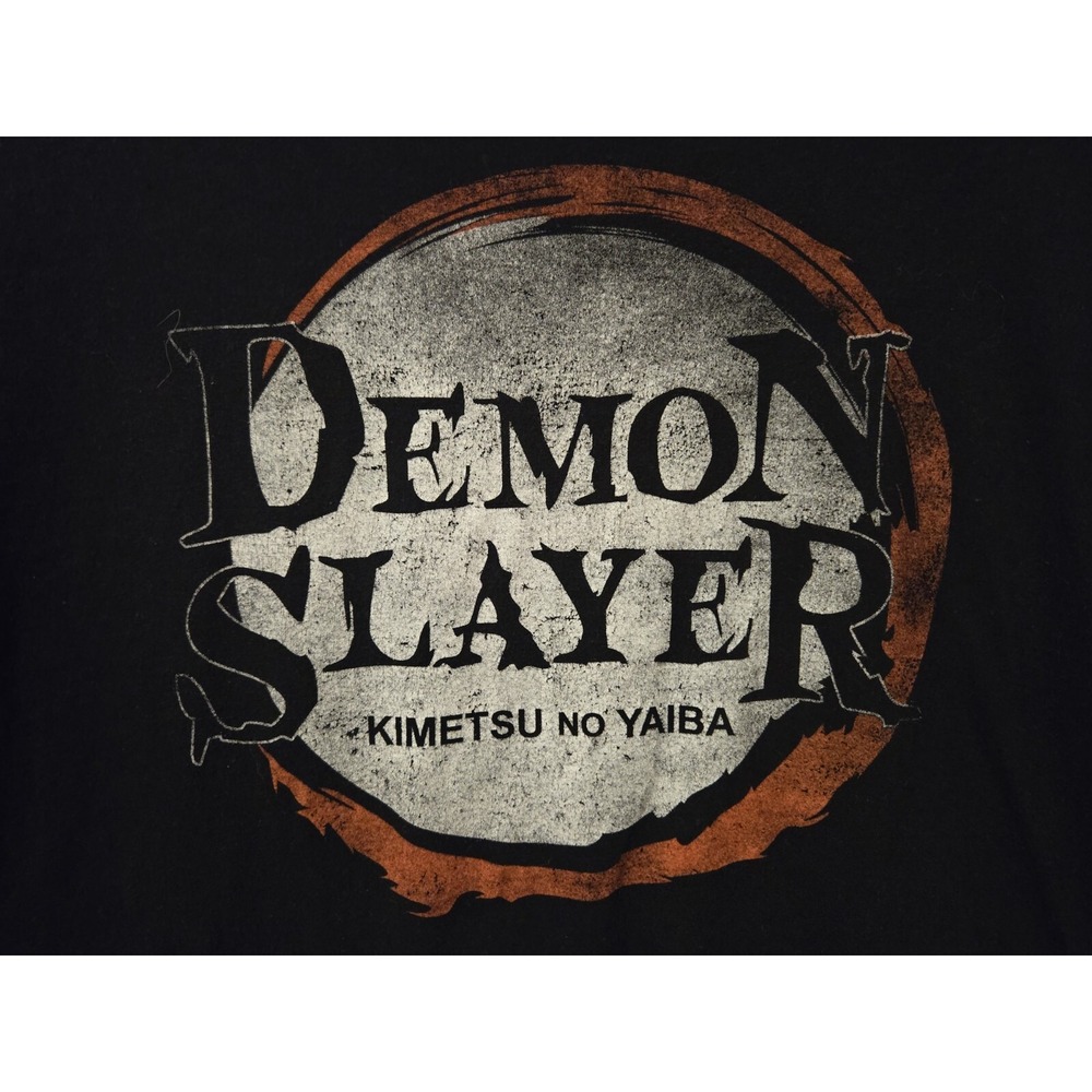 Demon Slayer T-Shirt Mens Size XL Black‎ Anime Extra Large